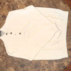 Nautica off white men sweater XL